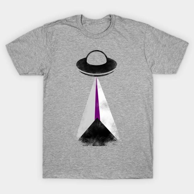 Gaylien Demisexual Pride UFO T-Shirt by cactuscrust